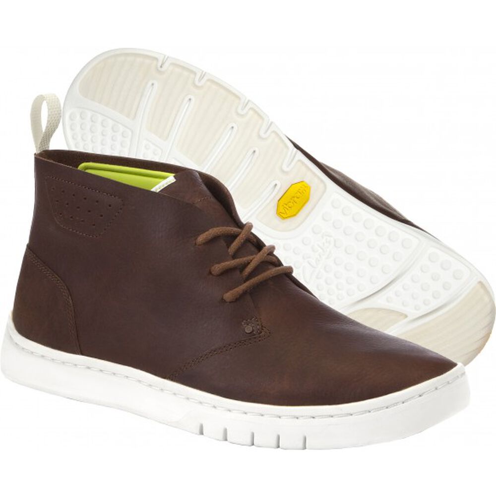 Vibram Sole Clarks Tanner Lite Mens Sneakers Chocolate Australia (VFG356927)
